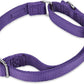 Hyhug Pets Premium Upgraded Heavy Duty Nylon Anti-Escape Martingale Collar for Boy and Girl Dogs Comfy and Safe - Professional Training, Daily Use Walking. (Medium, Ultra Violet)