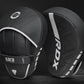 RDX Boxing Pads Curved Focus Mitts, Maya Hide Leather Kara Hook and jab Training Pads, Adjustable Strap Ventilated, MMA Muay Thai Kickboxing Coaching Martial Arts Punching Hand Target Strike Shield