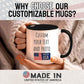 Ship Next Day Custom Mug Design Your Own Photo Text Personalized Picture Gifts for Women Men Customized Gifts Idea Personalized Coffee Mugs 15oz Black Handle