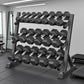 350/450/550 lbs Hex Weight Dumbbell Sets with Rack 5-50 lbs Hand Weights for Strength Training for Home Gyms Men Women Rubber Iron Rubber Coated Exercise & Fitness Muscle