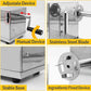 RioRand Manual Stainless Steel Twisted Potato Slicer Spiral Potato Cutter French Fry Graters Potato Tornado Twister