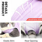 DOTON Cat Recovery Suit for Male and Female Surgical Post Surgery Soft Cone Onesie Shirt Clothes Neuter Licking Protective Diapers Outfit Cover Kitten Spay Collar(M, Purple)