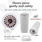 Dexas MudBuster Portable Paw Cleaner for Dogs, Large, Bright White Special Edition, Premium Pet Supplies and Accessories
