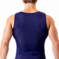 Insta Slim -Made in USA- Compression Tank-Top Shapewear for Men. Tummy Control Slimming Body-Shaper for Belly & Back Support