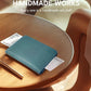 ALLIVE Passport Holder for Travel Women Men,Genuine Leather Passport Cover Wallet,Travel Must Haves Airport Essentials Travel Gifts Blue