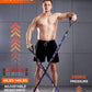 HOTWAVE Portable Exercise Equipment with 16 Gym Accessories.20 in 1 Push Up Board Fitness,Resistance Bands with Ab Roller Wheel,Full Body Workout at Home