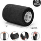 OK TAPE Self Adherent Cohesive Bandages Wrap - 12Packs, 3" x 5 Yards, Non-Woven Self Adhesive Bandage Wrap for Thumb, Finger, Wrist, Ankle, Vet Wrap Bandages Tape (Black)