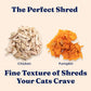 Solid Gold Wet Cat Food Shreds in Gravy - Healthy Canned Cat Food Made w/Real Chicken & Pumpkin Shreds, Vitamins & Minerals - Grain Free & Gluten Free Canned Meals for Cats & Kittens - 24ct/3oz Can