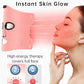 VYM Infrared Light Therapy Mask: High Power for Glowing Skin – Ultra-Thin 1.8mm 4.6oz, 830nm 633nm 590nm, Rechargeable, Red light therapy for face Luxury Gift - Pink Windmill