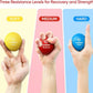 FitBeast Grip Strength Trainer, Finger Exerciser, Stress Balls for Adults 6-Piece Set, Hand Therapy for Strength, Recovery & Stress Relief, Forearm Strengthener for Men, Women & Seniors