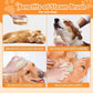Cat Steam Brush for Shedding,3 in1 Cats Water Spary Comb,Rechargeable Steamy Cat Brush,Spritz Defur Comb for Cats,Silicone Pets Steamer Brushes for Massage,Grooming,Removing Loose Hair Yellowish&White