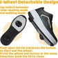 Wooowyet Roller Skate Shoes for Kids Boys Girls Rechargealbe Wheels Sneakers Fashion Roller Wheeled