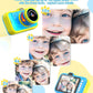 Kids Camera, 48MP 1080P Digital Camera for Kids with 3.5 Inch Big Screen, 10X Zoom, Selfie & Video, 32GB SD Card, 1200mAh Battery, Christmas Birthday Gifts for Boys Girls Ages 3-12 (Blue)