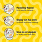 Temptations Lickable Spoons Adult Wet Cat Treat, Tasty Chicken and Cheesy Cheese Flavor, 4 Spoons, Pack of 24 (96 Total)