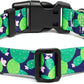 Mercano Adjustable Dog Collar - Special Design Patterns, Soft Nylon Comfortable Durable Pet Collar for Small Medium Large Dogs (M, Cactus)