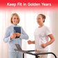 Yesoul Walking Treadmill for Seniors with Long Handrails – 4 Major Safety Protections, Emergency Stop Button, Treadmill for Home 300 lbs Capacity, Recovery Walking Machine with LED Display
