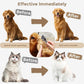 3-in-1 Professional Pet Shedding Dematting Comb - Deshedding Undercoat Rake for Dogs with Stainless Steel Blades Metal Pet Brush with Wood Handle Matted Hair Detangling Thinning and Shedding