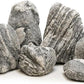 Natural Aquarium Rocks Silver Seiryu Rock Decorative Stone for Aquariums and Terrariums Animal Feeding Box, Micro Landscape, Stone Landscape and Bonsai.(10lb 2-7inch 5-6Pcs)