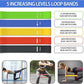 Resistance Bands,Exercise Bands,Resistance Bands for Working Out with Handles for Men and Women,Workout Bands with Door Anchor and Ankle,Strength Training Home Gym Equipment