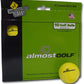 Best Practice Golf Balls on The Planet. Perfect for Golf Training. Solid Contact for Great Feedback. Limited Flight for Backyard use. Safe for Indoors. by AlmostGolf (10 Pack Yellow)