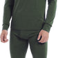 Iguana Mens 100% Merino Wool Base Layer Sets for Ski Lightweight Thermal Underwear
