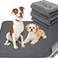 Dog Pee Pad Washable-Extra Large Instant Absorb Training Pads Non-Slip Pet Playpen Mat Waterproof Reusable Floor Mat for Puppy/Senior Dog Whelping Incontinence Housebreaking (31"x36"-(2PACK))