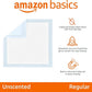 Amazon Basics Dog and Puppy Pee Pads, 5-Layer Leak-Proof Super Absorbent, Quick-Dry Surface, Potty Training, Regular (22x22"), 150 Count, Blue & White