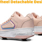 Wooowyet Roller Skate Shoes for Kids Boys Girls Rechargealbe Wheels Sneakers Fashion Roller Wheeled