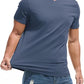 VEIISAR Premium V Neck T Shirts for Men - Modern Fitted Tees Vneck Undershirts