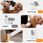 oneisall Dog Grooming Vacuum, Pet Grooming Vacuum with Clipper Nail Grinder, 1.5L Dust Cup Dog deshedding Vacuum Brush with 7 Pet Grooming Tools for Shedding Pet Hair, Home Cleaning