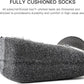 JOYNÉE 8 Pairs Mens Breathable Athletic Crew Socks Arch Support Cushioned Socks for Hiking Sports Running,Sock Size:10-13
