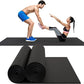8FT x 4FT Extra Large Exercise Mat - PVC Floor Workout Mat with Carry Bag, Cleaning Cloth - Non slip Thick Workout Mats for Home Gym Flooring, Fitness Training Mat for Weights Pilates Cardio