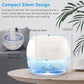 Purifier Air Washer, Air Fresher Aroma Diffuser for Home, Office, Air Purifier with Night Light (White)