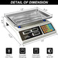 Price Computing Scale 88lb/40kg LCD Digital Commercial Price Scale with Stainless Steel Platform,Produce Scale & Food Scale for Farmers Market, Retail Outlets, Meat Shop (Tray)