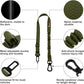 Plutus Pet Dog Seat Belt for Car, Adjustable Dog Car Harness with Carabiner Clip, Reflective Safety Dog Seatbelt Leash with Elastic Bungee, Ranger Green