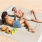 Oversized Turkish Beach Towel Blanket XXL Cotton Sandproof Towels Boho Woven Extra Large Big Sand Free Giant Throw Thick Blankets Huge Quilt XL Picnic Camping Necessities Cloud For Adult Gifts Beige