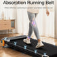 FUNRAY Versatile Walking Pad Treadmill with Incline - Dual-Sided Under Desk Treadmill with Foot Massage,2 in 1 Walking Machine for Home/Office with 330LBS Weight Capacity