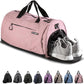 Fitgriff® Gym Bag for Men & Women with Shoe & Wet Compartment - Duffle Bag for Travel, Sports, Fitness & Workout