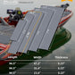 FOCEAN Boat Flooring EVA Foam Boat Decking Faux Teak Marine Flooring Boat Mat Boat Carpet Sheet for Motorboat RV Yacht Kayak Surfboard, 94.5"x 47.2"/35.4"/23.6"/15.7"