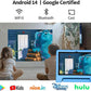 JREN Tablet for Kids｜10 Inch Kids Tablet Android 14｜Octa-core｜64GB｜WiFi ｜Bluetooth｜Parental Control｜Children Content｜Children Toddler Blue