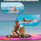 Inflatable Paddle Board 11' x 35'' Wide Stable Design,Stand Up Paddleboard with Sup Accessories Backpack,Pump,Ankle Leash,Adjustable Paddle,Non-Slip Comfort Deck for Adult Youth