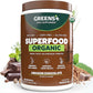 Greens+ Plus Organic Superfood Amazon Chocolate, Boost Energy, Essential Blend of Raw Foods, Non GMO, Gluten Free, USDA Organic and Vegan Powder, 8.46 oz