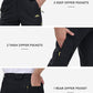 TACVASEN Winter Pants for Men Fleece Lined Waterproof Pants Insulated Hiking Pant for Ski Snowboard Outdoor Work Hunting