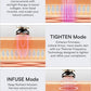 INIA 3-in-1 Red Light Therapy for Face and Neck Facial Massager True Beauty Glow Device, Lifting & Firming Skincare Tool