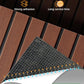FOCEAN Boat Flooring EVA Foam Boat Decking Faux Teak Marine Flooring Boat Mat Boat Carpet Sheet for Motorboat RV Yacht Kayak Surfboard, 94.5"x 47.2"/35.4"/23.6"/15.7"