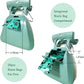 Dog Pooper Scooper, Portable Poop Scooper Handheld Size for Walking Large and Small Dogs Outside Yard or Travel Outdoors, Pup Poop Scoop with Container and 30pcs Pet Waste Bag Attachment, Blue