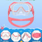 W WSTOO Kids Swim Goggles with Nose Cover,Snorkel Diving Swimming Mask for Youth 5-15,HD 3-Window Wide Vision Anti-Shattered Lens Anti-Fog&Leak
