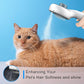 Cat Steam Brush for Indoor Cats – 3-in-1 Grooming Tool with Water Spray, Self-Cleaning Hair Comb for Long & Short Haired Cats and Dogs