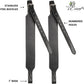 Exion Wide Stability Stirrup Leathers for English Saddles | Premium Cowhide Leather | Enhanced Leg Stability & Comfort | Sizes: 48" to 62"
