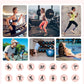 Fitness Tracker, Round Fitness Watches for Women with Bluetooth Call Heart Rate Monitor Sleep Tracker Calorie/Step Counter, Birthday Gift for Women Lady Mom Waterproof (Black)